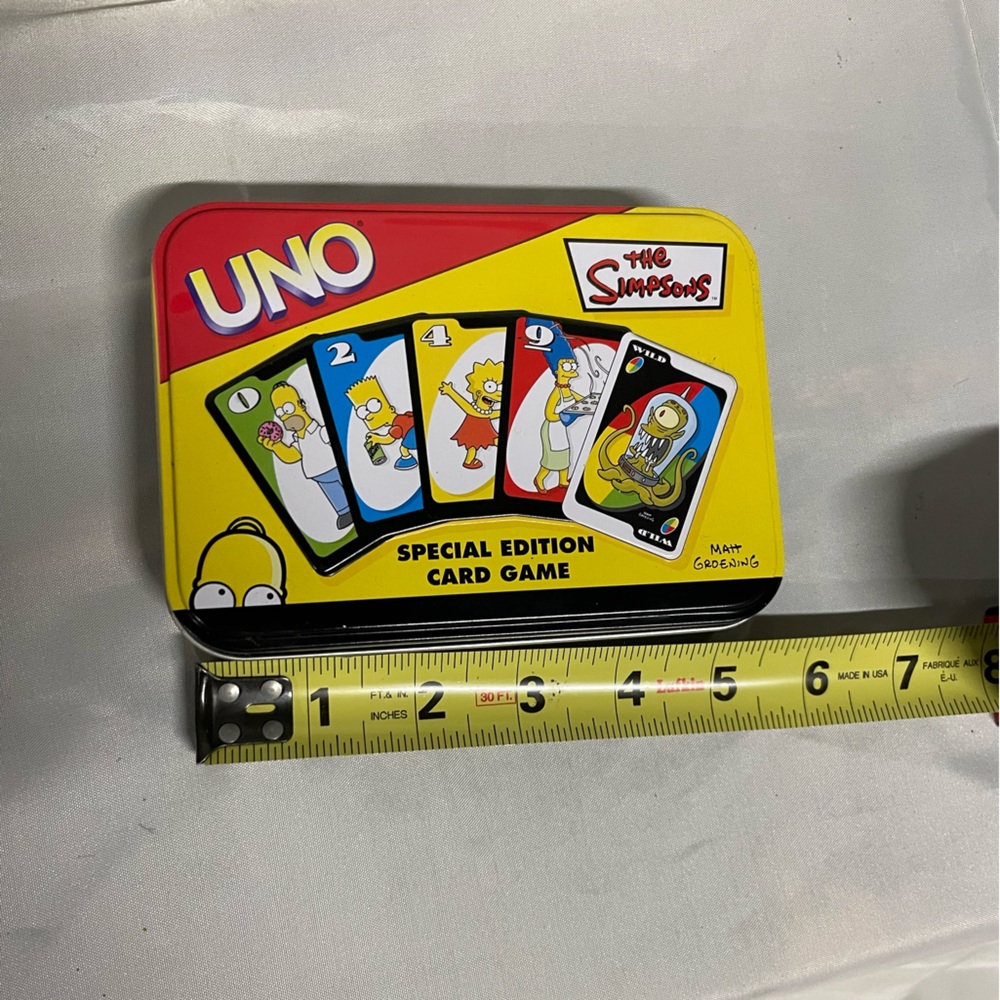 The Simpsons Special Edition Card Game - Yellow